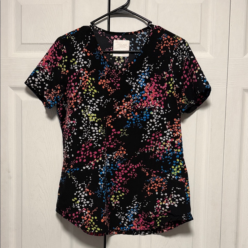 Bright, Fun scrub top